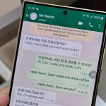 قابلیت ترجمه خودکار پیام‌های واتساپ به گوشی‌های گلکسی بدون هوش مصنوعی اضافه شد