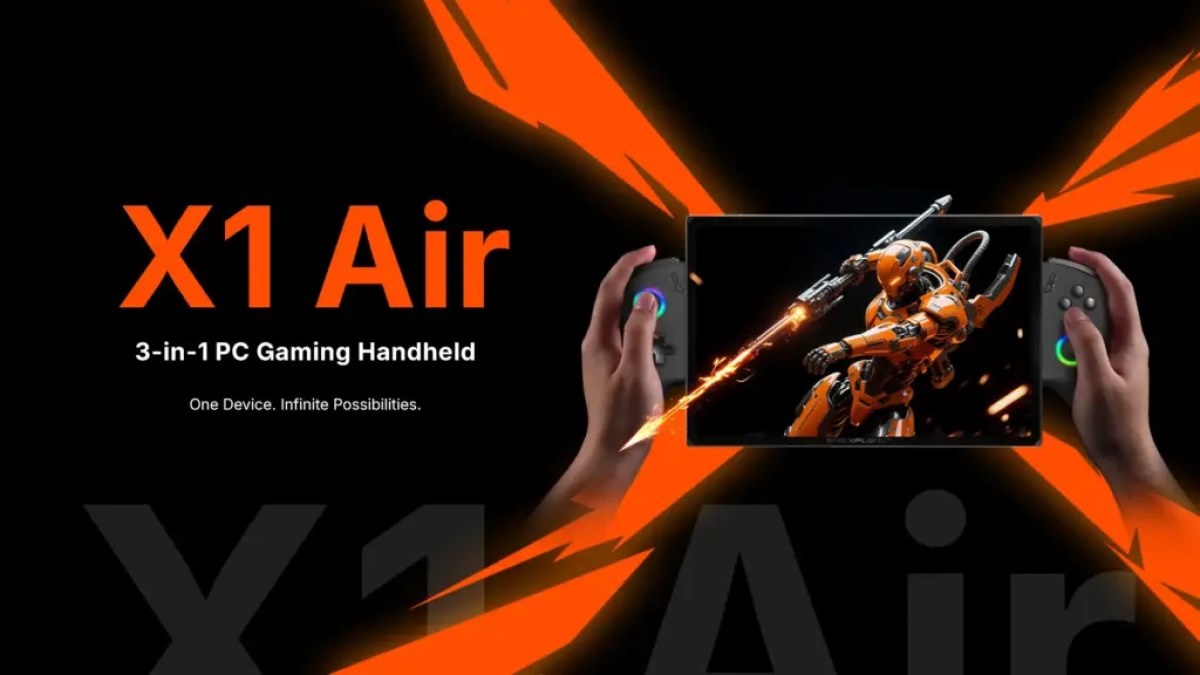 کنسول دستی وان ایکس پلیر ایکس ۱ ایر با پردازنده‌های Core Ultra و نمایشگر ۲K معرفی شد