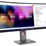 مانیتور خمیده جدید لنوو ThinkVision P40WD-40 با نمایشگر IPS Black و پورت Thunderbolt 4 معرفی شد