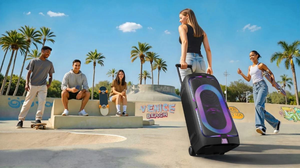 سامسونگ از اسپیکرهای قابل حمل Sound Tower ST50F و ST40F در نمایشگاه IFA 2025 رونمایی کرد