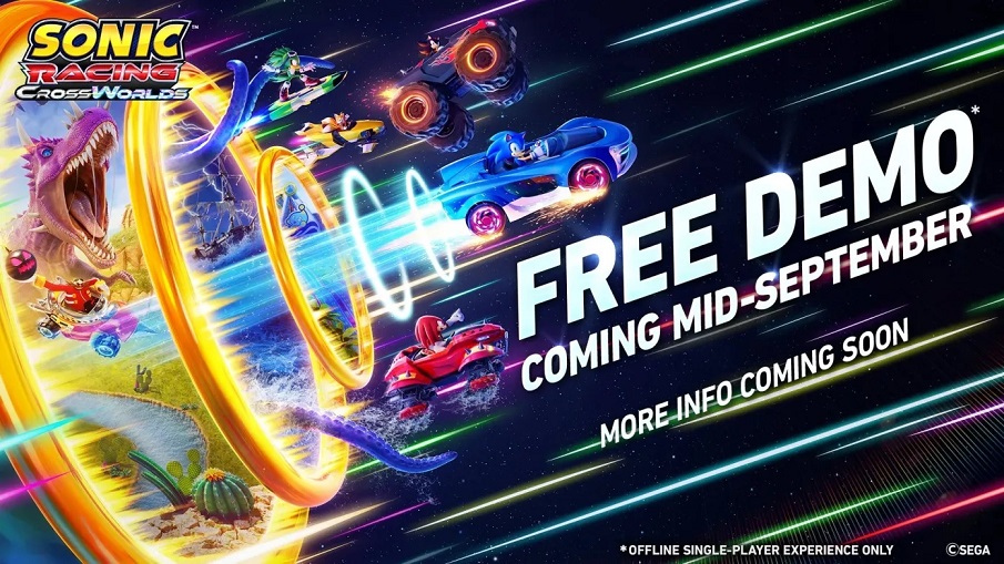 تاریخ انتشار نسخه آزمایشی بازی Sonic Racing: CrossWorlds مشخص شد