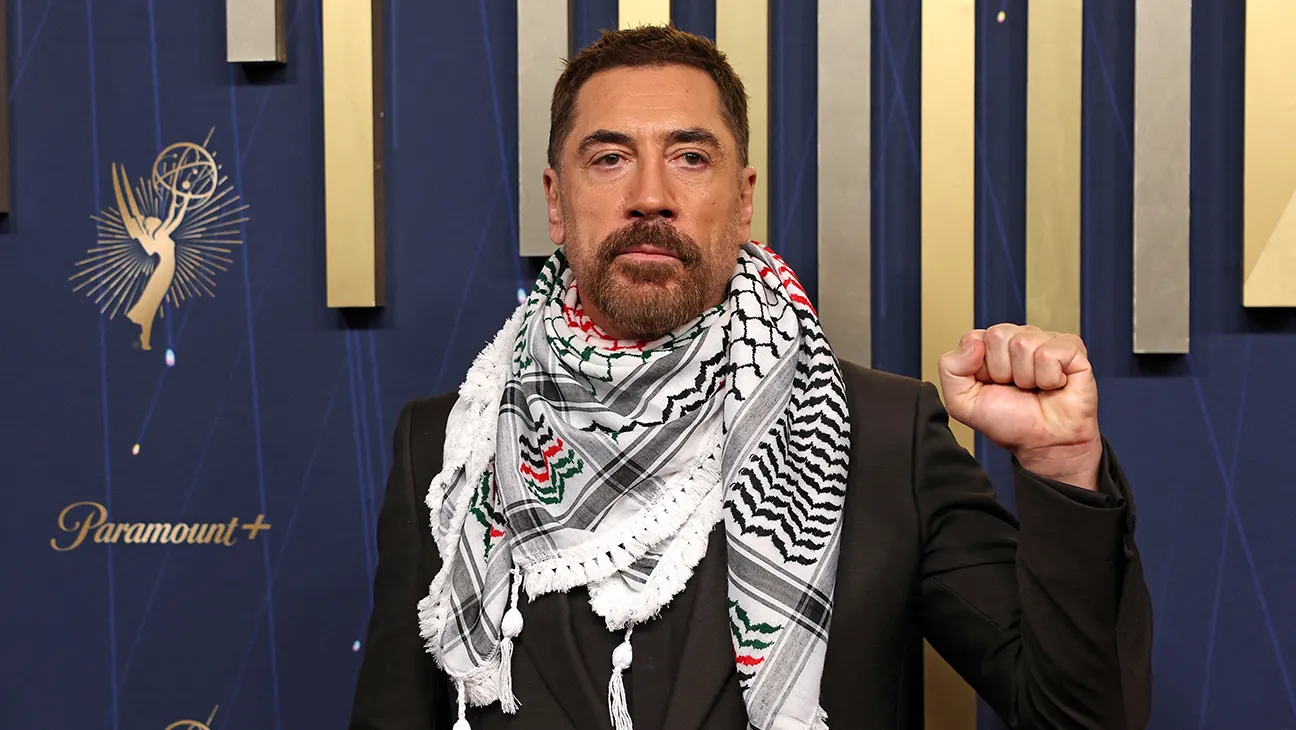 خاویر باردم در مراسم امی ۲۰۲۵ از آزادی فلسطین گفت