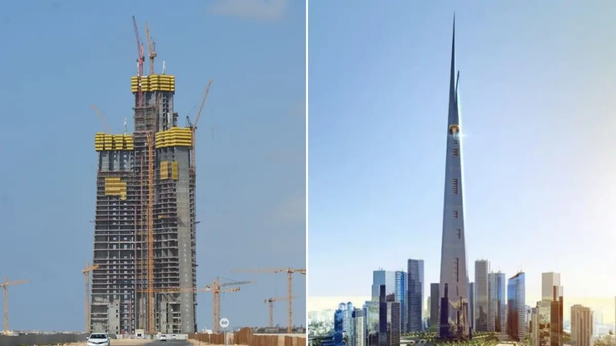 برج جده: بلندترین ساختمان جهان چگونه می‌خواهد رکورد ارتفاع یک کیلومتر را بشکند