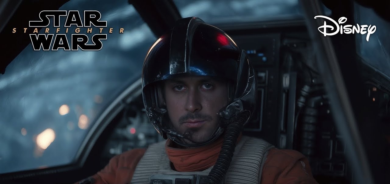 اولین تصویر از رایان گاسلینگ و فلین گری در فیلم Star Wars: Starfighter منتشر شد