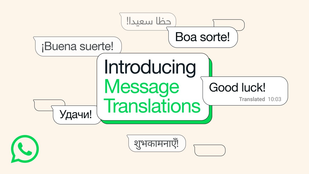واتساپ ترجمه پیام درون برنامه‌ای را برای اندروید و آی‌او‌اس فعال کرد