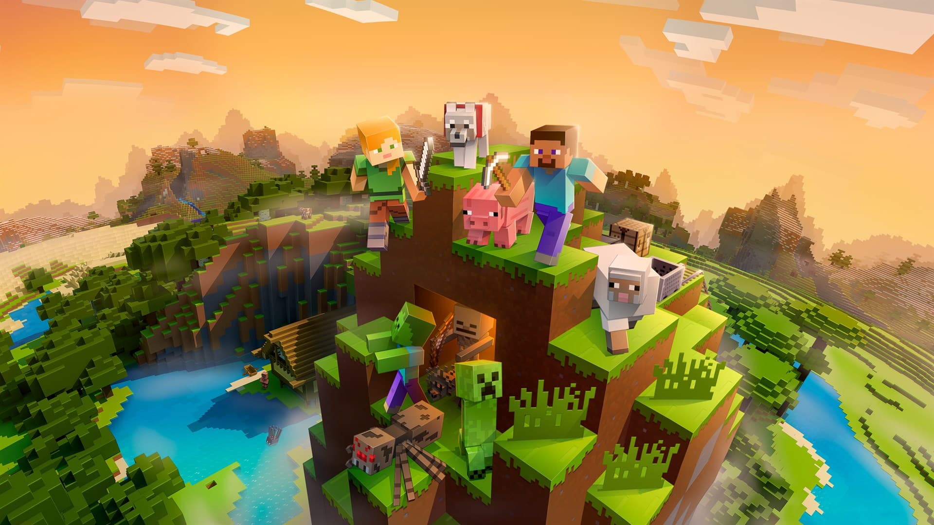 طرفدار Minecraft دستورهای ساخت‌وساز عجیب بازی را در دنیای واقعی امتحان می‌کند