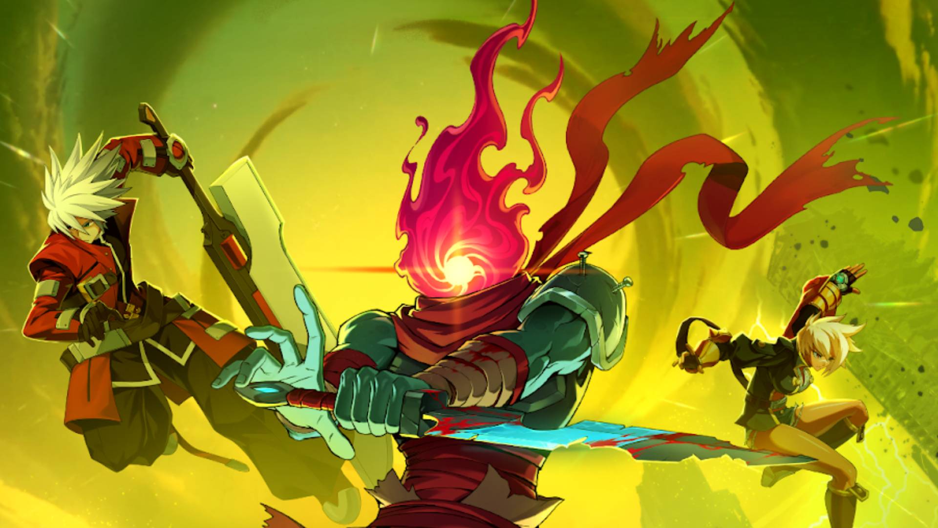 کراس‌اوور Dead Cells با بازی BlazeBlue Entropy Effect منتشر شد