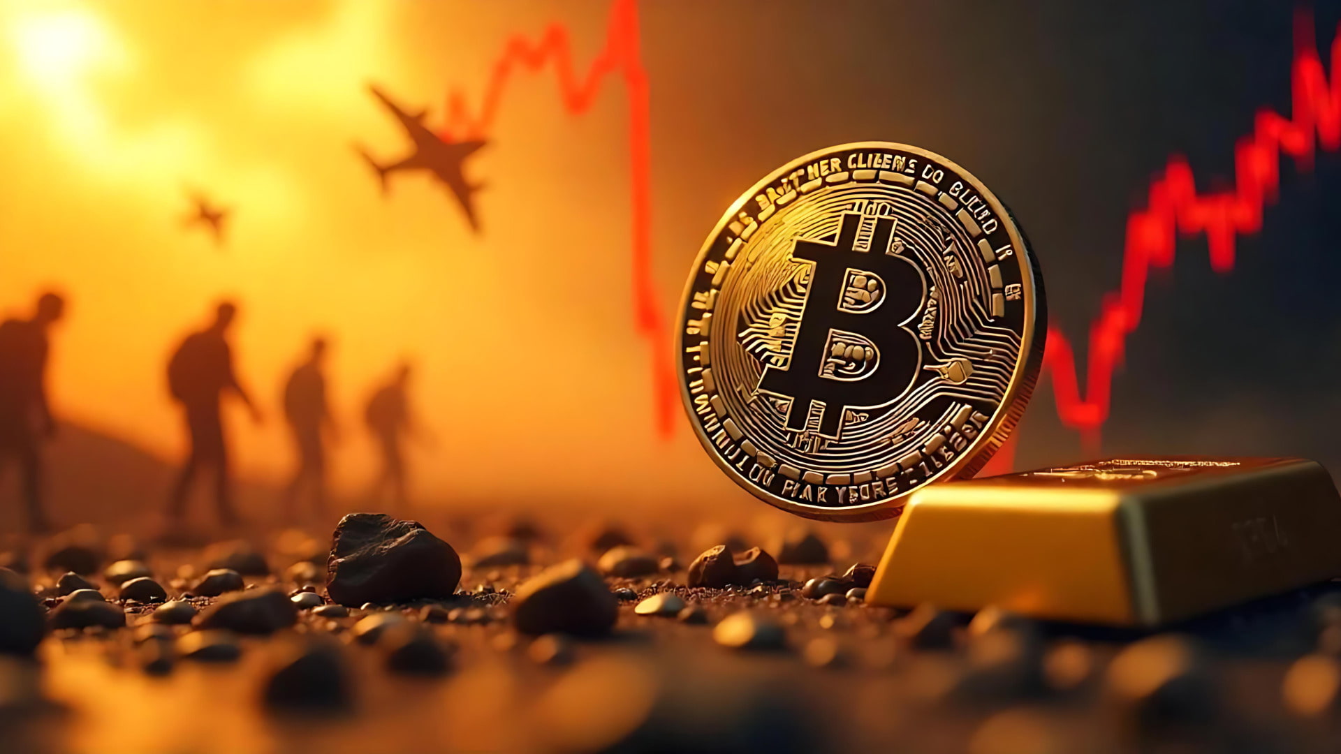 جنگ در جهان چگونه بر قیمت بیت‌کوین تاثیر می‌گذارد؟