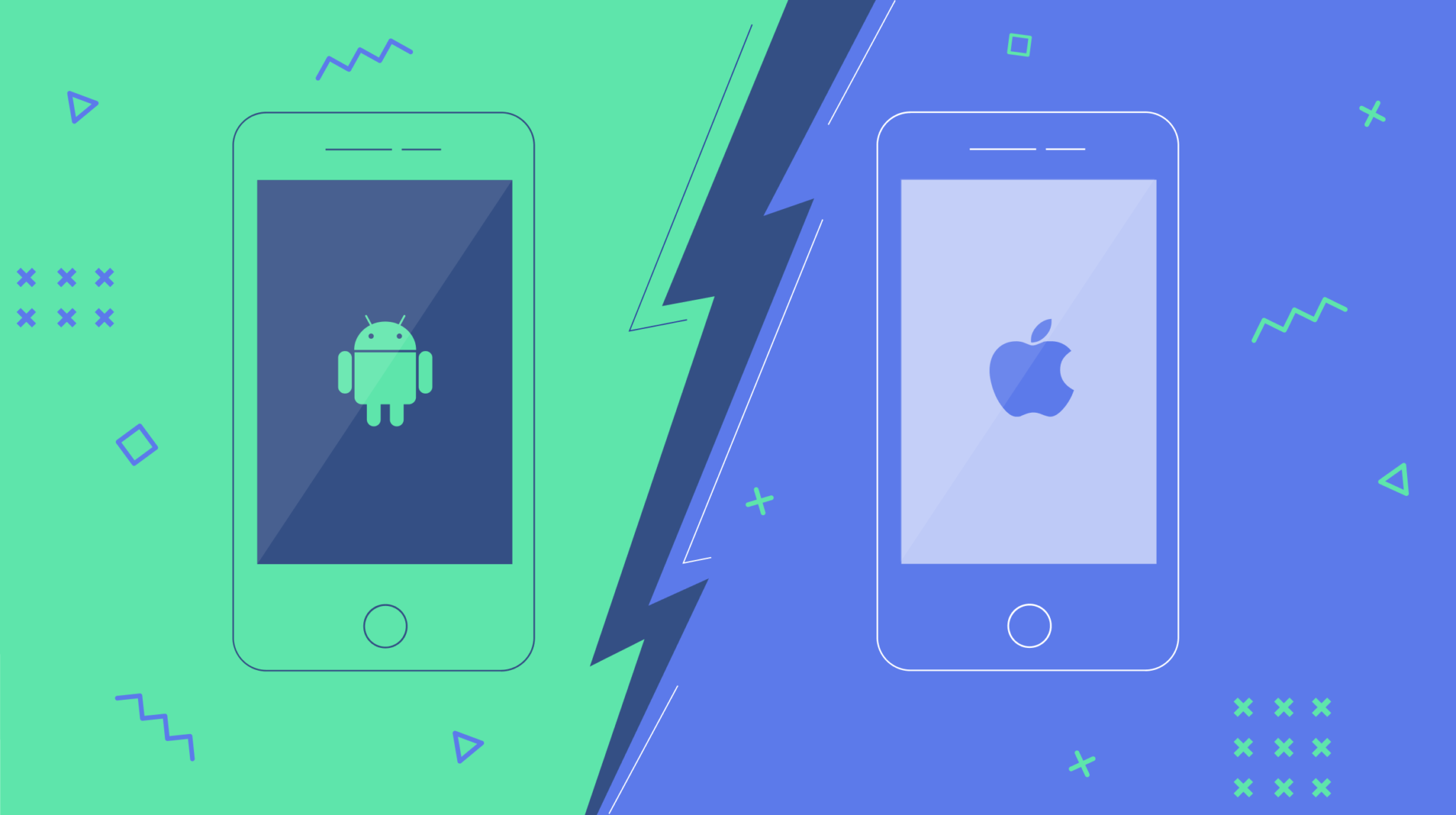 ‌‌اندروید در مقابل iOS؛ تفاوت‌های کلیدی در سال ۲۰۲۵