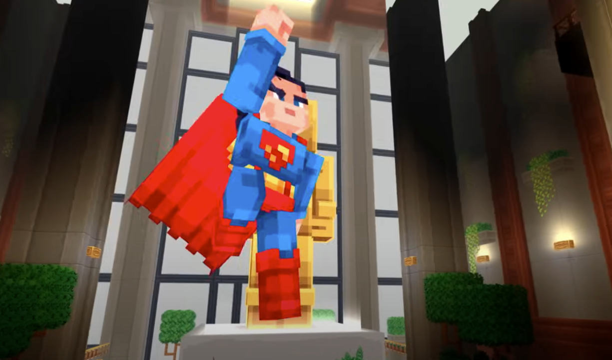 با انتشار تریلری از بسته الحاقی سوپرمن در Minecraft رونمایی شد