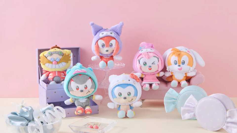 سونیک و دوستان با ظاهر Hello Kitty به دنیای عروسک‌ها می‌آیند