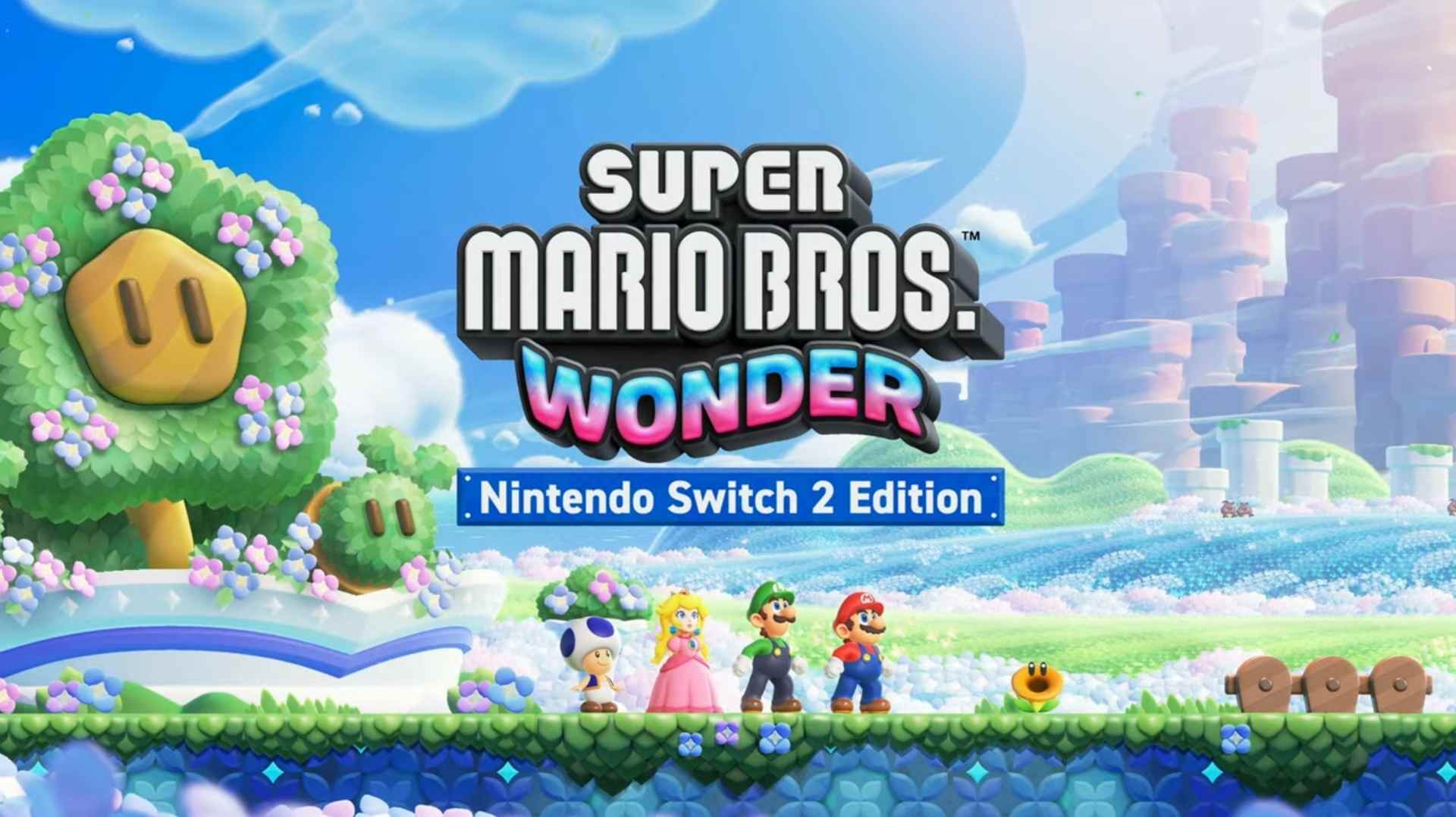 بازی Super Mario Bros. Wonder برای سوییچ ۲ معرفی شد