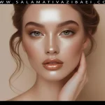 نحوه آرایش گونه برای ظاهری شاداب در طول روز