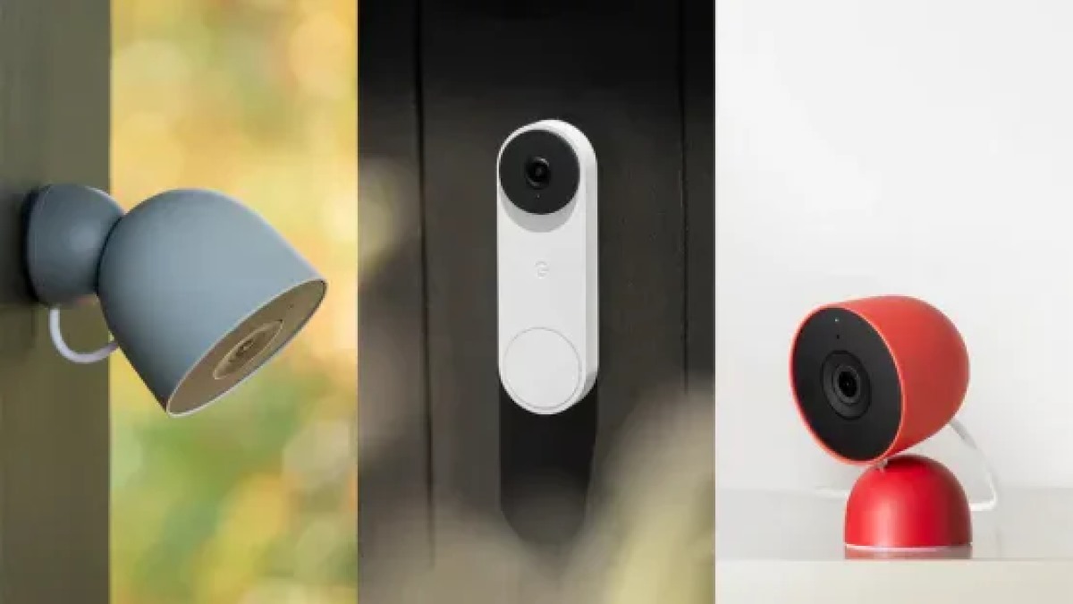 گوگل از دوربین‌های جدید Nest با کیفیت ۲K و رنگ‌های جذاب رونمایی کرد