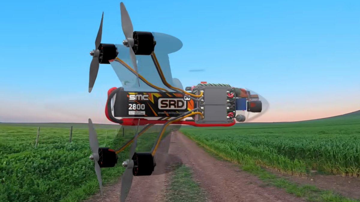 پهپاد دستساز و چاپ سهبعدی رکورد سرعت ۵۸۵ کیلومتر در ساعت را شکست