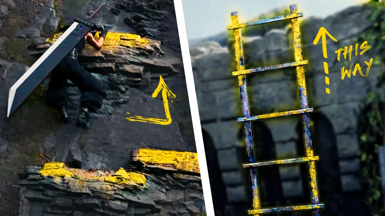 کارگردان Final Fantasy 7 Remake از استفاده از رنگ زرد راهنما در طراحی بازیها دفاع کرد