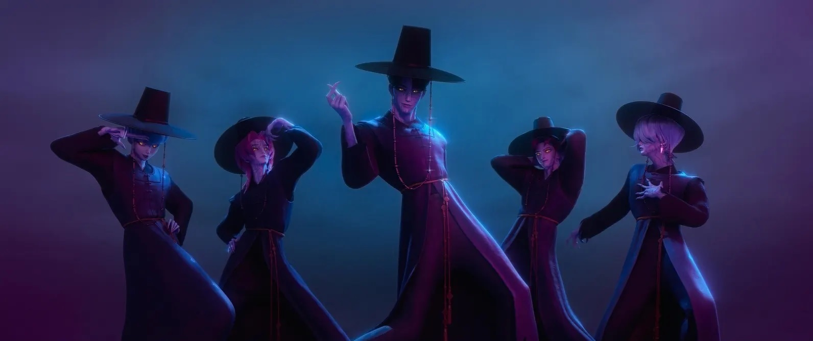 طرح مفهومی اولیه‌ فیلم KPop Demon Hunters دوباره مورد توجه قرار گرفته است