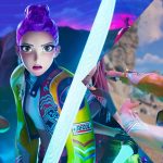 ویدیو: مبارزه گروه هانتریکس از Kpop Demon Hunters با شیاطین در بازی فورتنایت