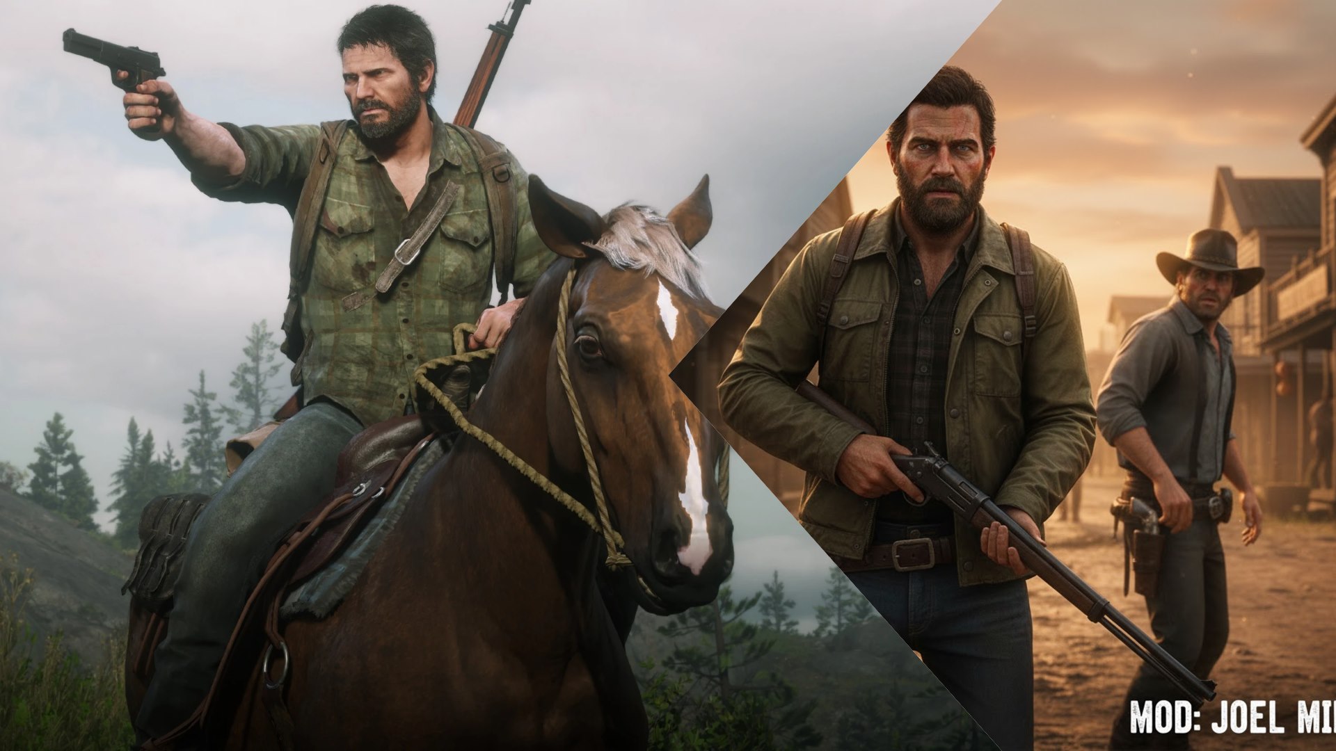 ویدیو: طرفداران جوئل را وارد بازی Red Dead Redemption 2 کرده‌اند