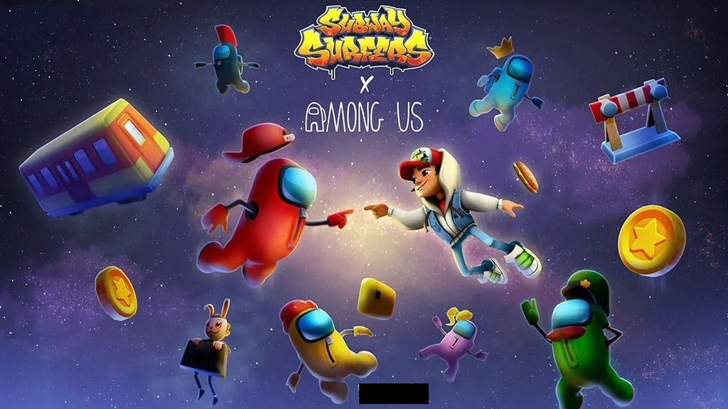 همکاری دو عنوان Subway Surfers با Among Us برای یک رویداد سه‌ هفته‌ای به زودی آغاز می‌شود