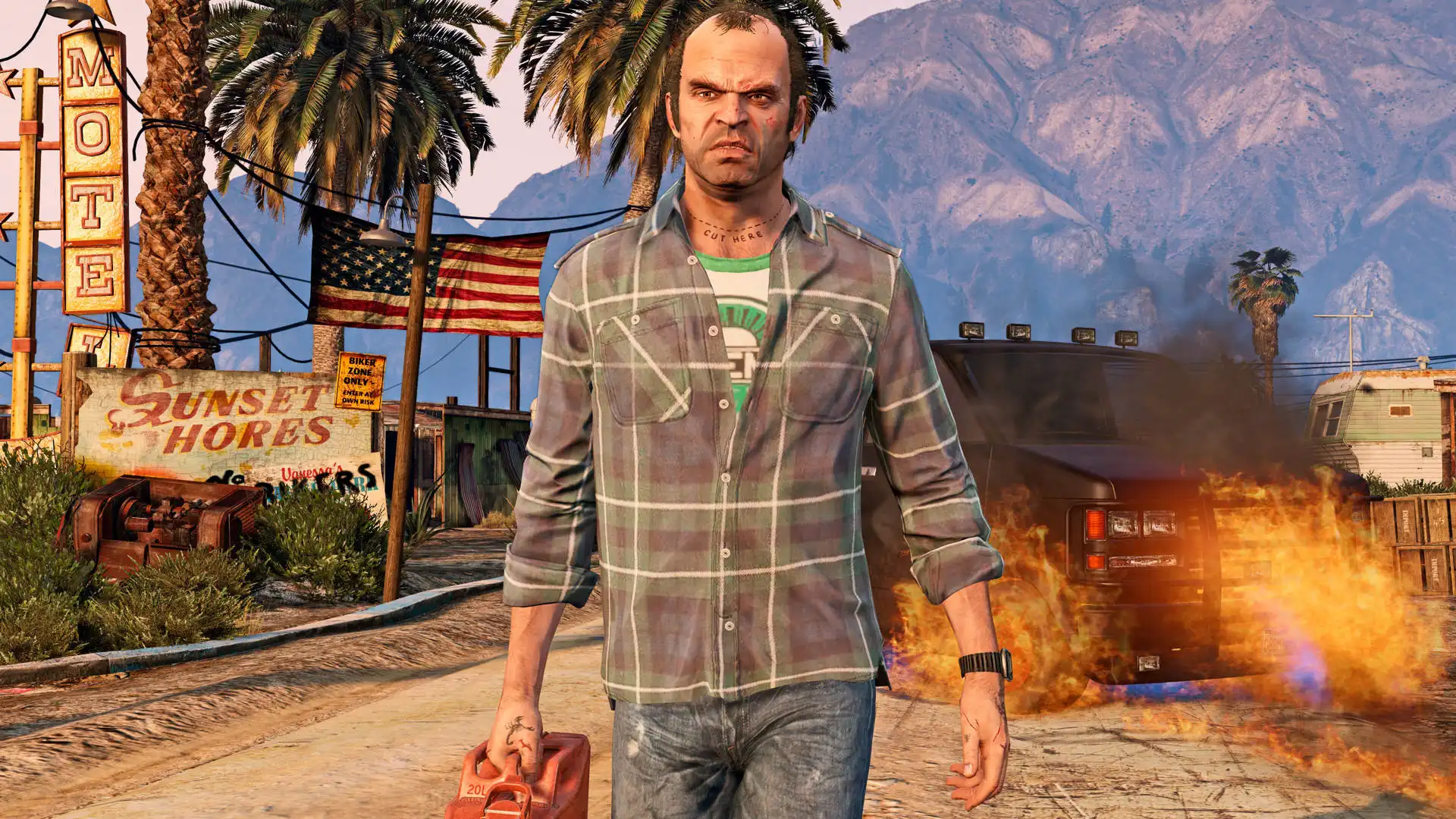 مایکل هنوز با ترور و فرانکلین از GTA 5 ارتباط دارد!