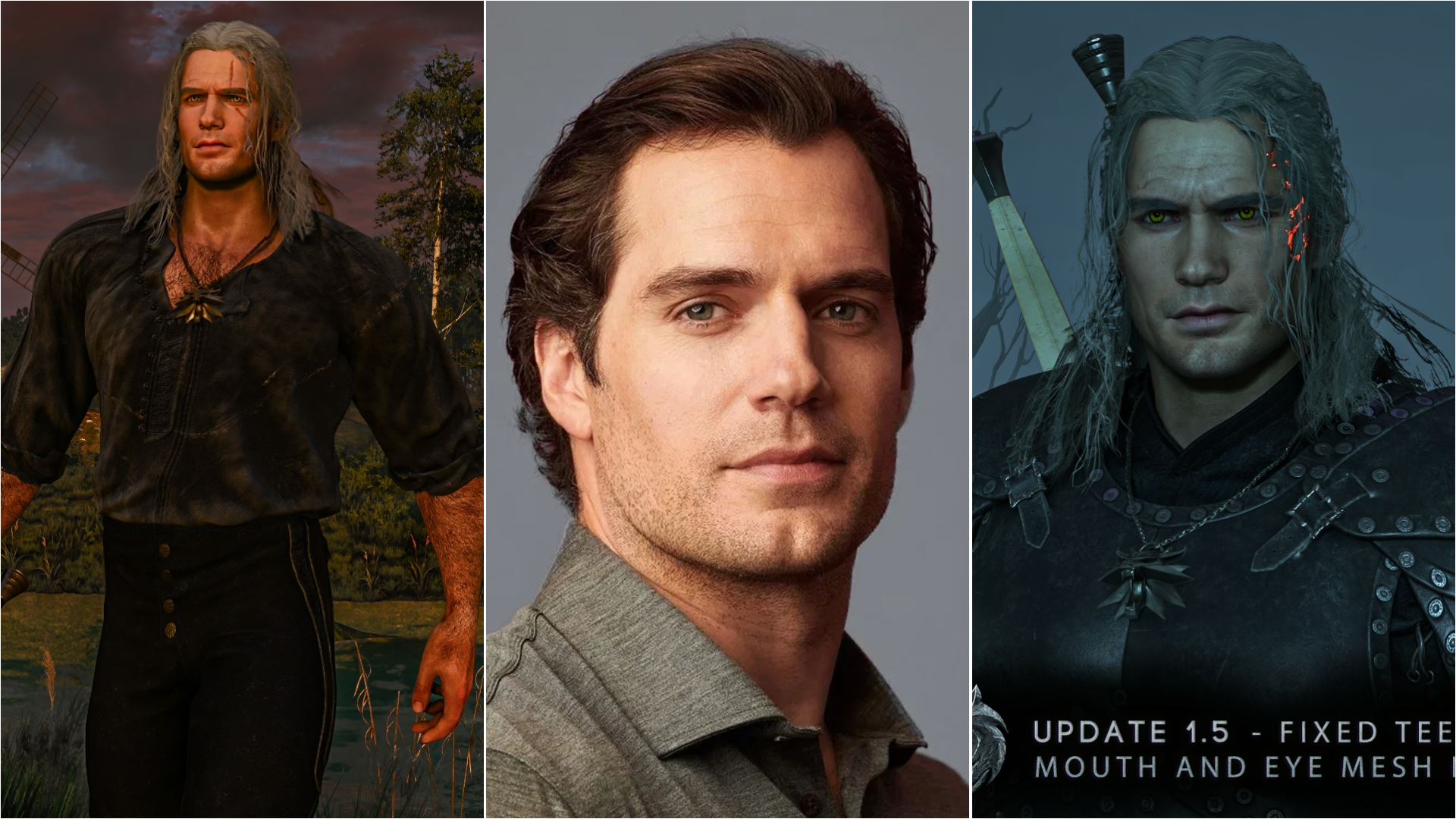 یاد هنری کویل در ویچر زنده می‌ماند؛ طرفداران چهره او را به بازی The Witcher 3 آوردند