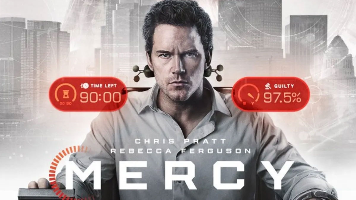 تریلر فیلم Mercy منتشر شد | کریس پرت در مقابل هوش مصنوعی قاضی