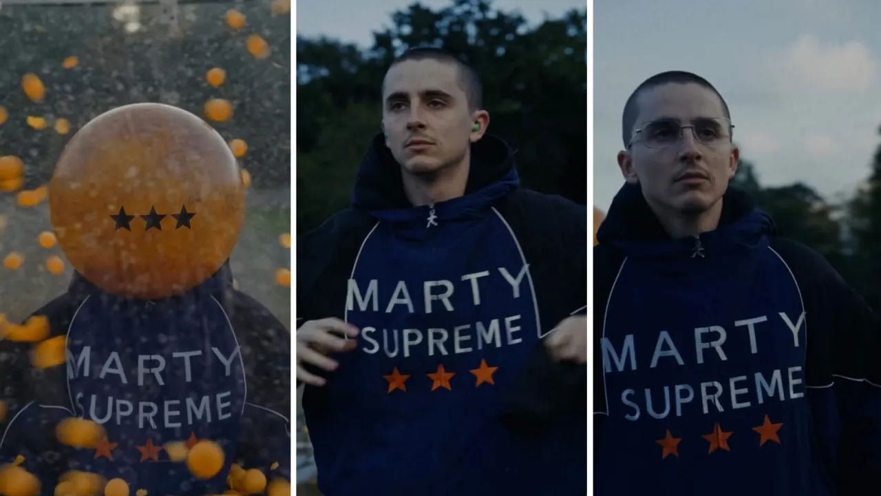 تیموتی شالامی با مدل موی جدیدش در تبلیغات فیلم Marty Supreme همه را شگفت‌زده کرد