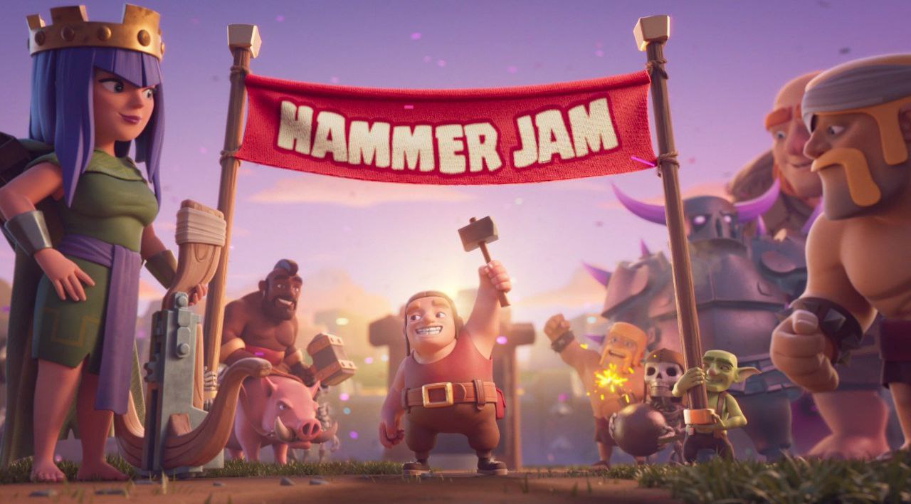 تماشا کنید: از رویداد Hammer Jam بازی Clash of Clans رونمایی شد