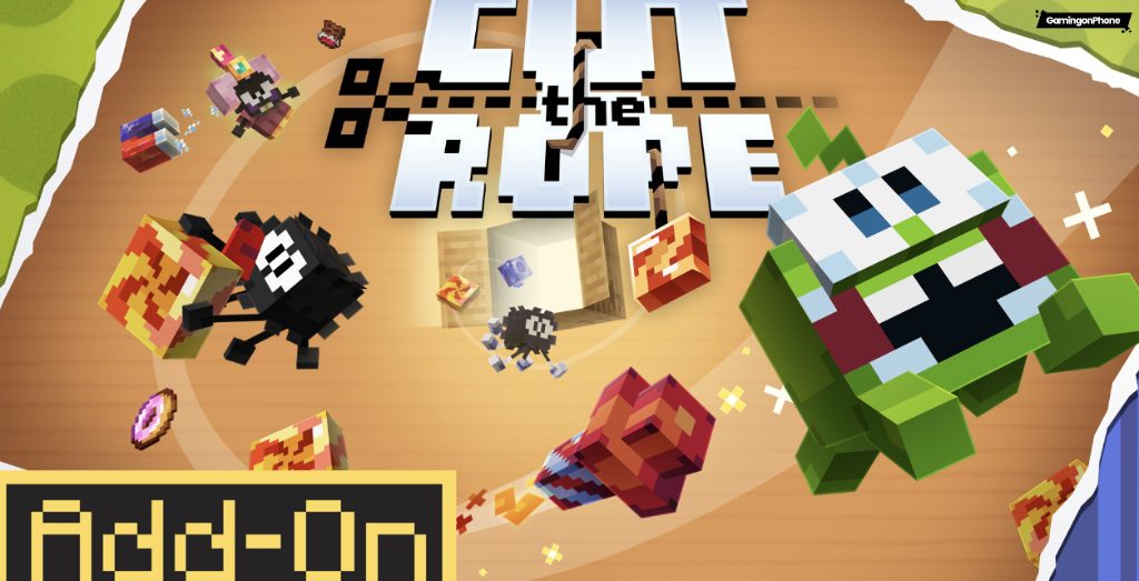 بازی محبوب Cut the Rope به Minecraft اضافه خواهد شد + تریلر