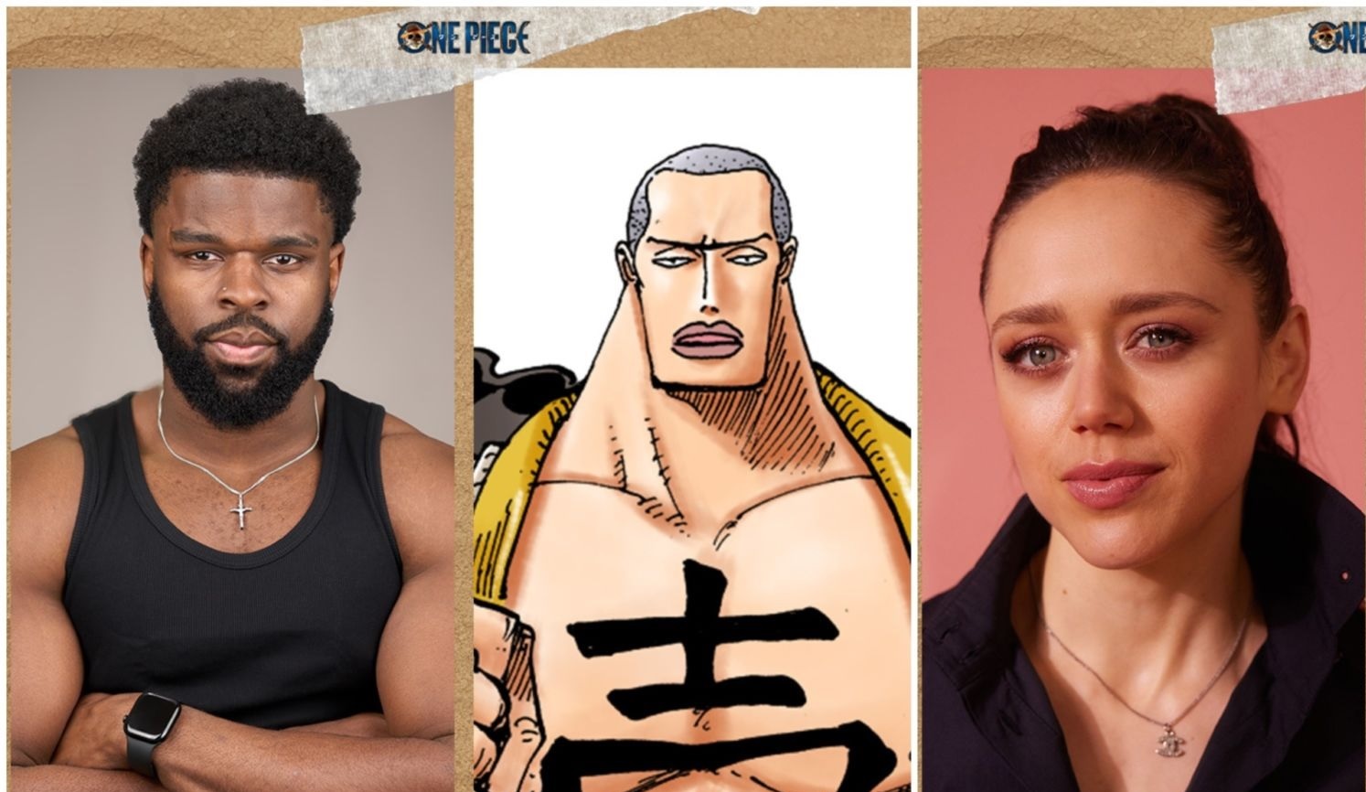 اودو اودو و دیزی هد برای دو نقش مهم به جمع بازیگران فصل سوم سریال One Piece پیوستند