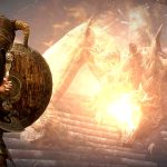 یک گیمر کار‌های اداری خود را در نسخه VR بازی Skyrim انجام داد