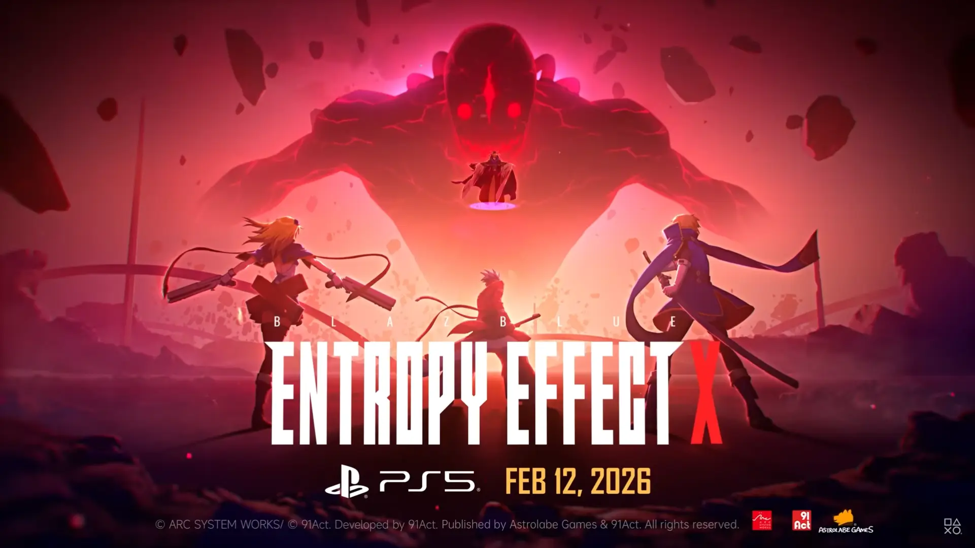 تلاش قهرمانان برای نجات دنیا در بازی BlazBlue Entropy Effect X