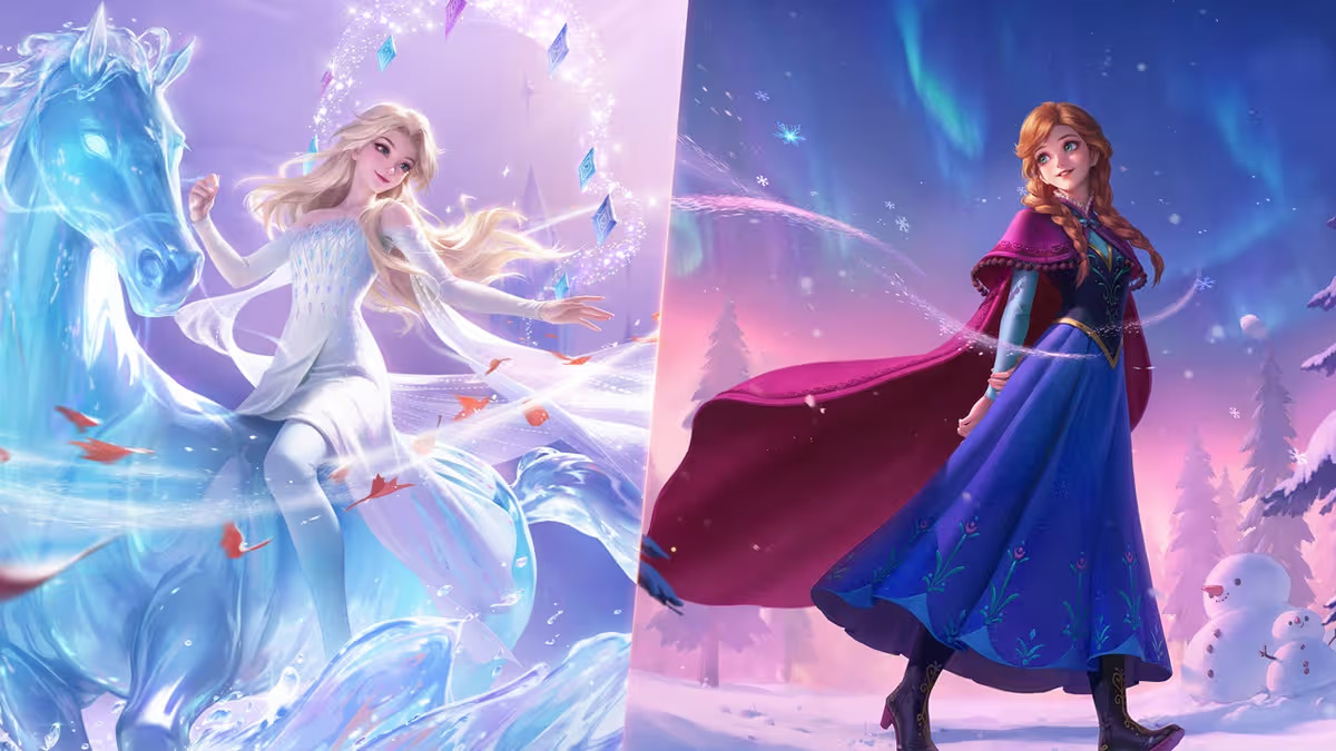 تماشا کنید: شخصیت‌های انیمیشن فروزن به بازی موبایل Honor of Kings خواهند آمد