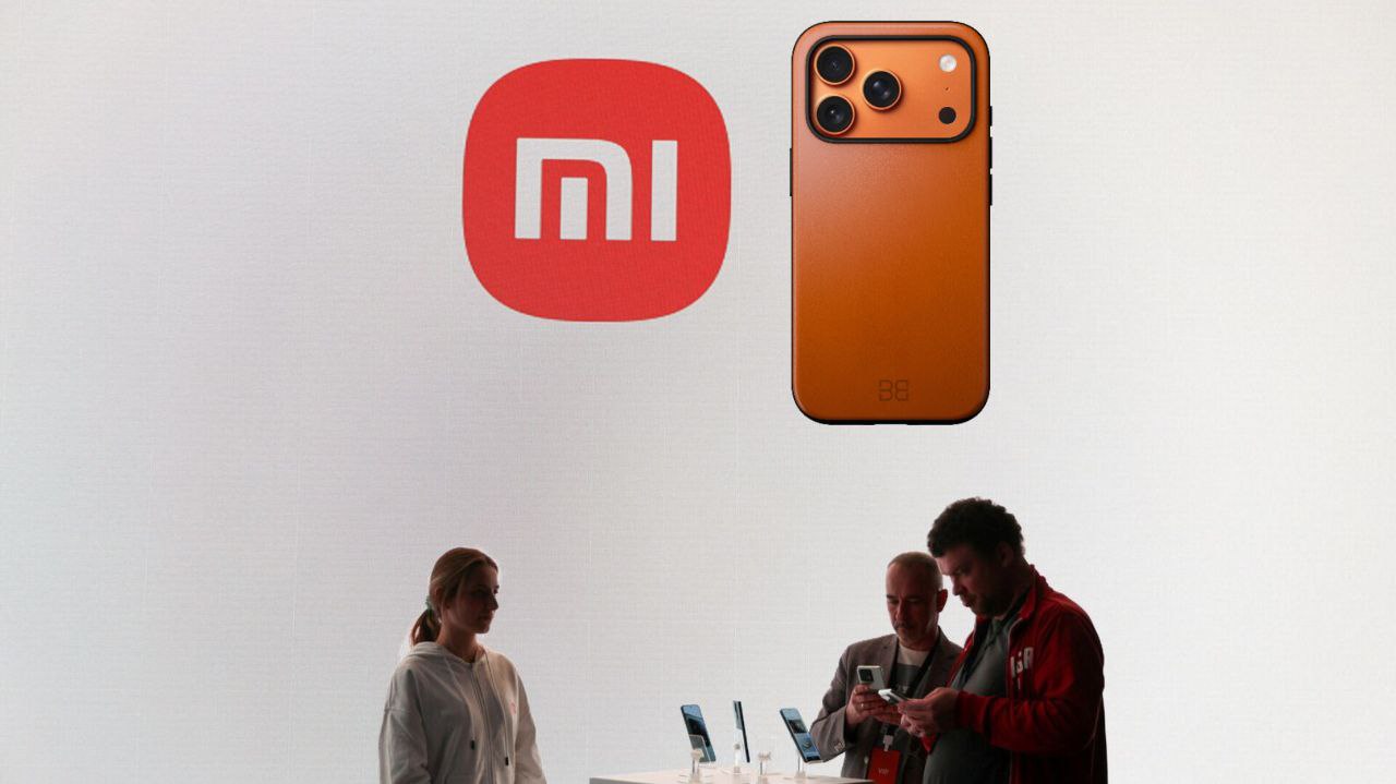 حساب رسمی شیائومی با گوشی آیفون پست ارسال می‌کند