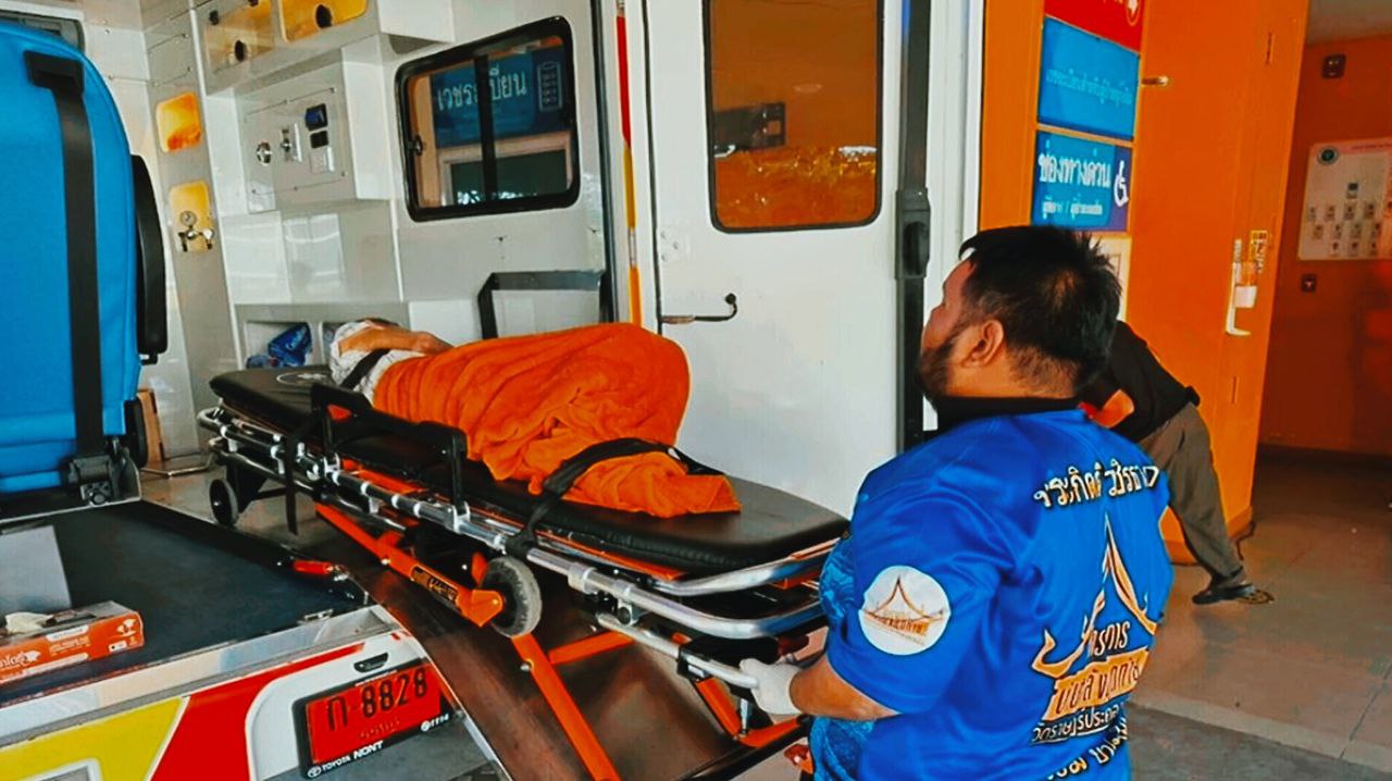 یک زن تایلندی در تابوت زنده شد