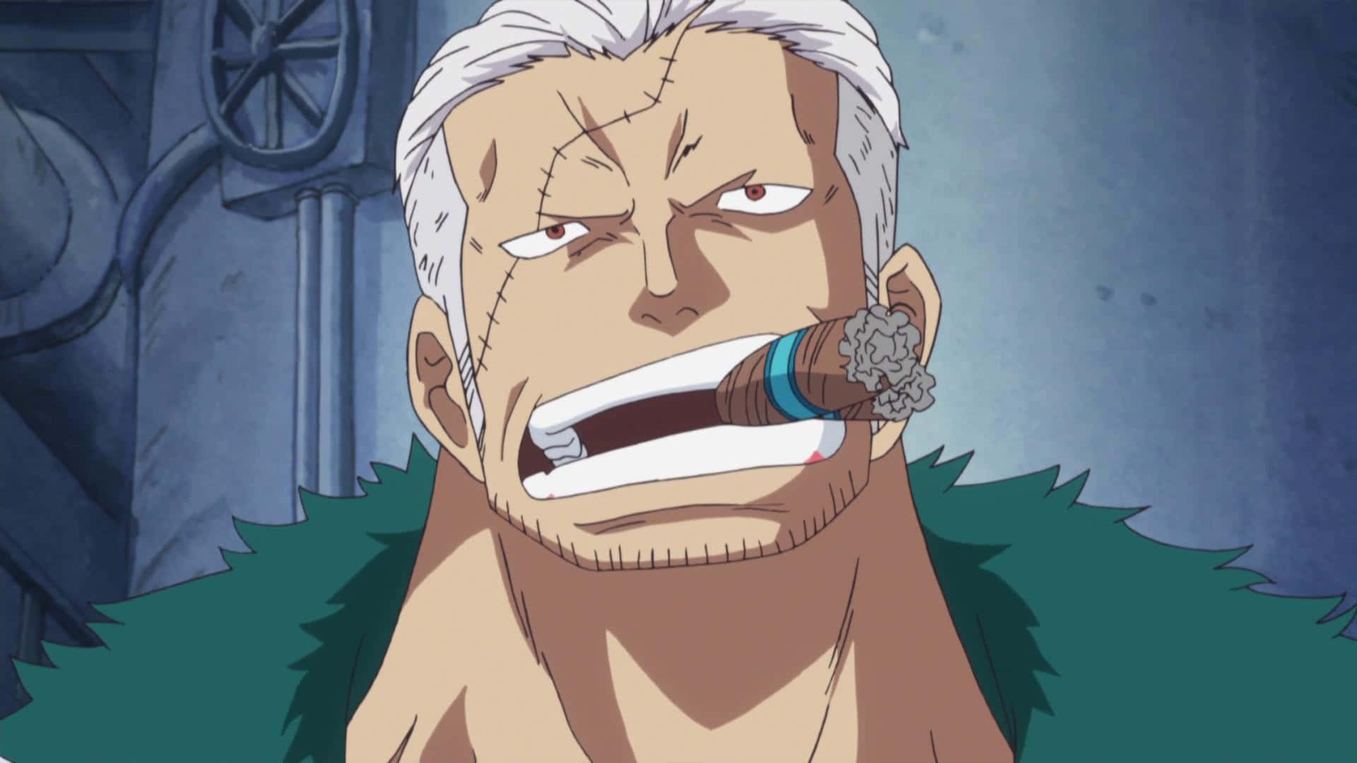 تصویر جدید فصل دوم سریال لایو اکشن One Piece شخصیت اسموکر را نشان می‌دهد