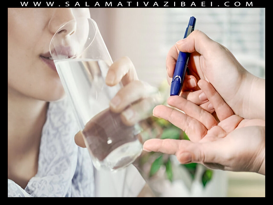 آیا نوشیدن آب، قند خون را کاهش می‌دهد؟