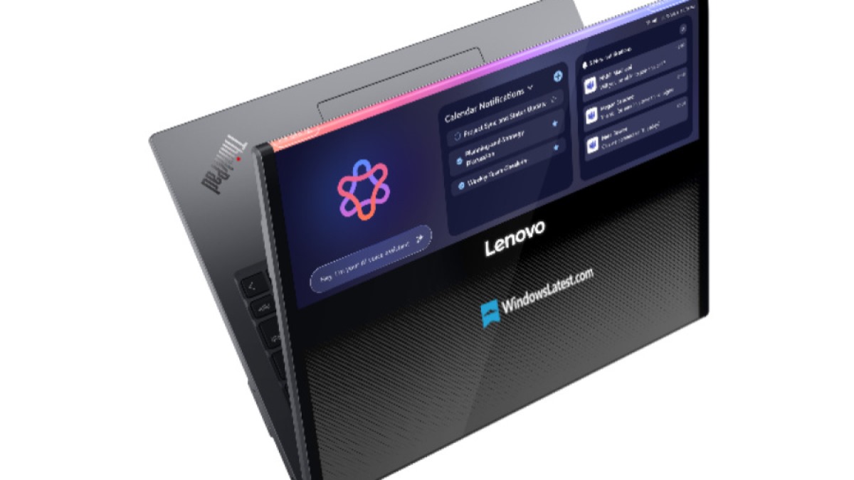 لپ‌تاپ رول‌شونده جدید لنوو با نمایشگر کشویی شگفت‌انگیز معرفی شد