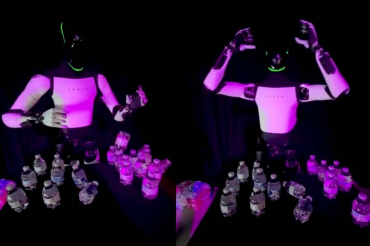 تماشا کنید: سقوط خنده‌دار ربات اپتیموس ایلان ماسک سوژه این روز‌های اینترنت