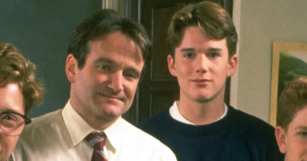 ایثن هاک از دیدار خود با رابین ویلیامز در فیلم Dead Poets Society گفت