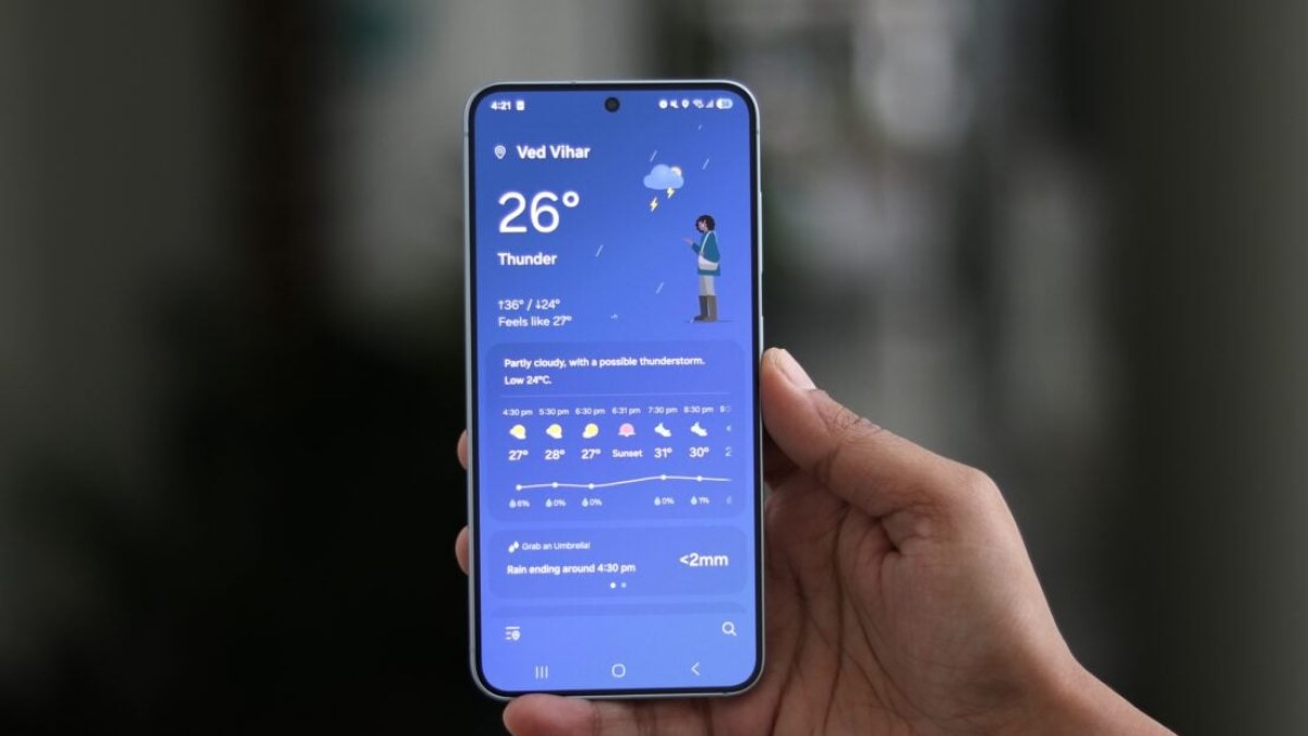 قابلیت رهگیری گرده‌های آلرژی در اپلیکیشن هواشناسی سامسونگ بدون نیاز به وان یو آی ۸٫۵ بازگشت