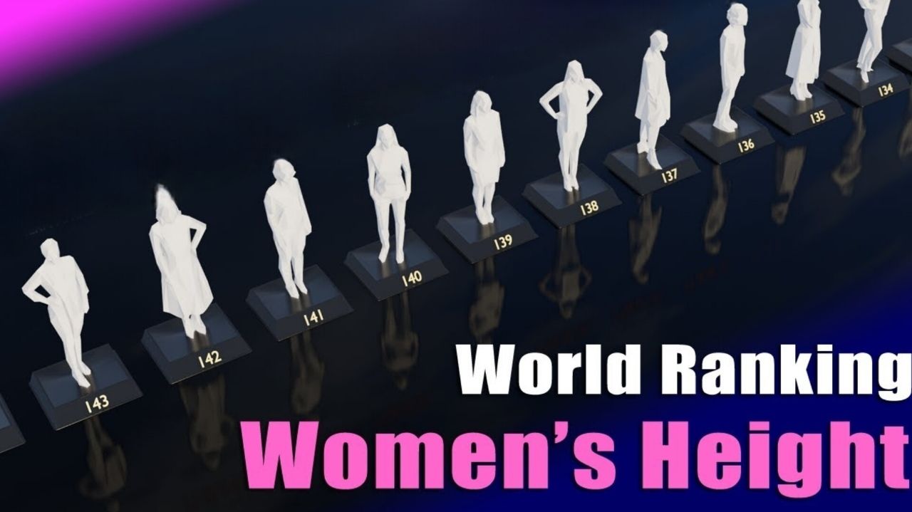 رتبه‌بندی بلندقدترین زنان در کشورهای سرتاسر جهان + رتبه ایران
