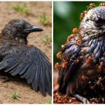 تماشا کنید: چرا کلاغ‌ها حمام مورچه می‌گیرند؟