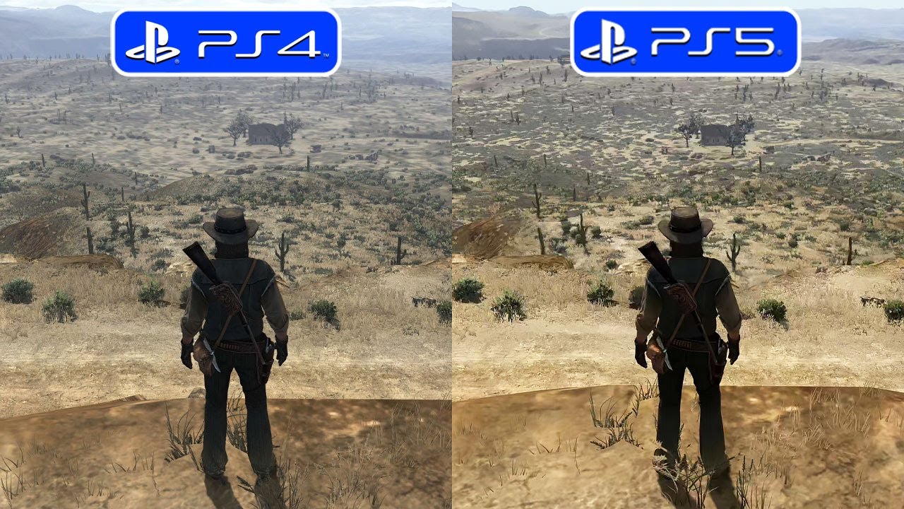 ویدیو: مقایسه گرافیکی نسخه PS4 و PS5 بازی Red Dead Redemption 1
