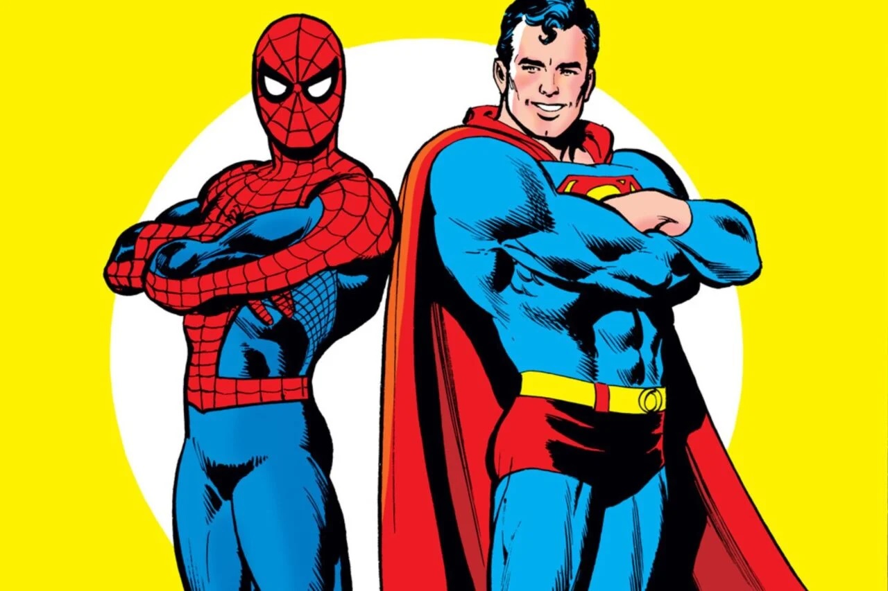 نخستین تصویر از کمیک مشترک سوپرمن و مرد عنکبوتی منتشر شد