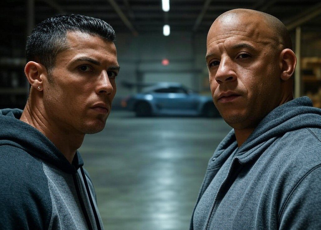 کریستیانو رونالدو در فیلم Fast & Furious 11
