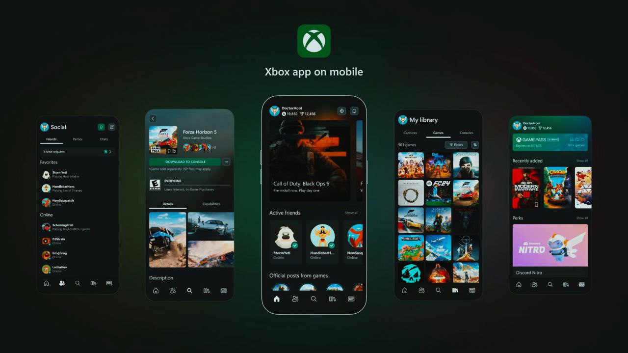 بروزرسانی‌های جدید ایکس باکس در دسترس گیمر‌ها قرار گرفت