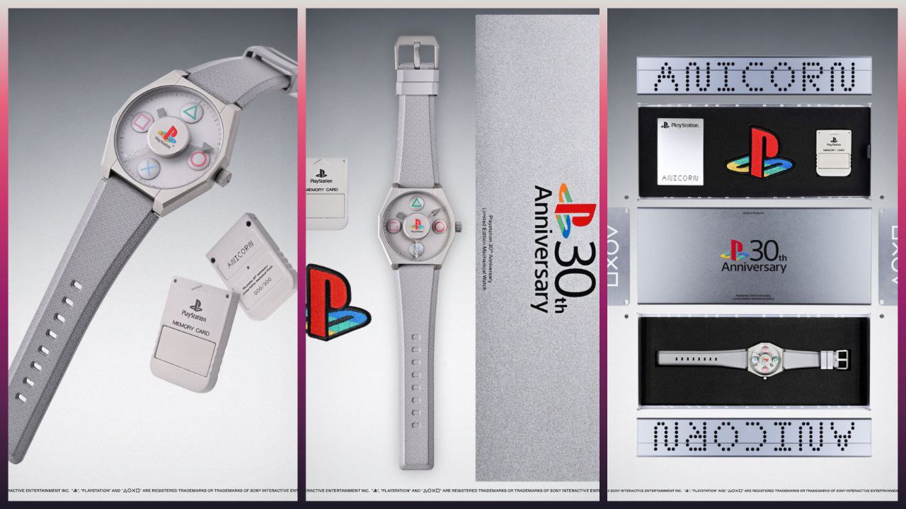 ویدیو: سونی از ساعت‌هایی خاص با طرح پلی استیشن رونمایی کرد
