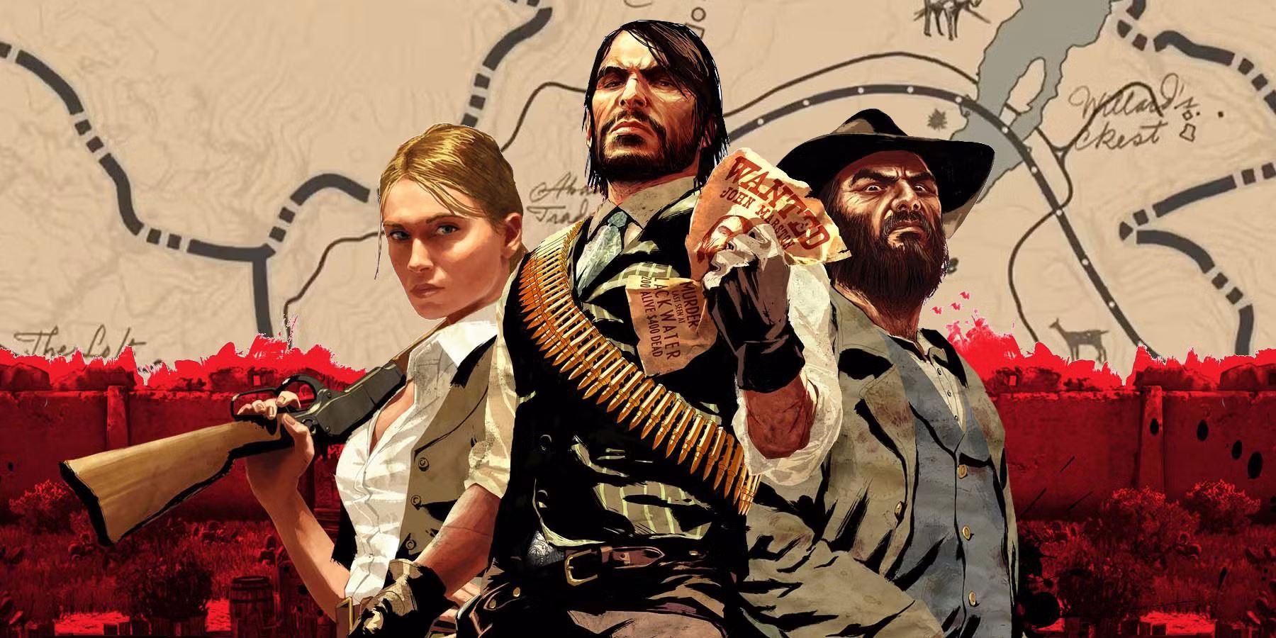 گیم‌پلی بازی Red Dead Redemption روی Xbox Series X/S